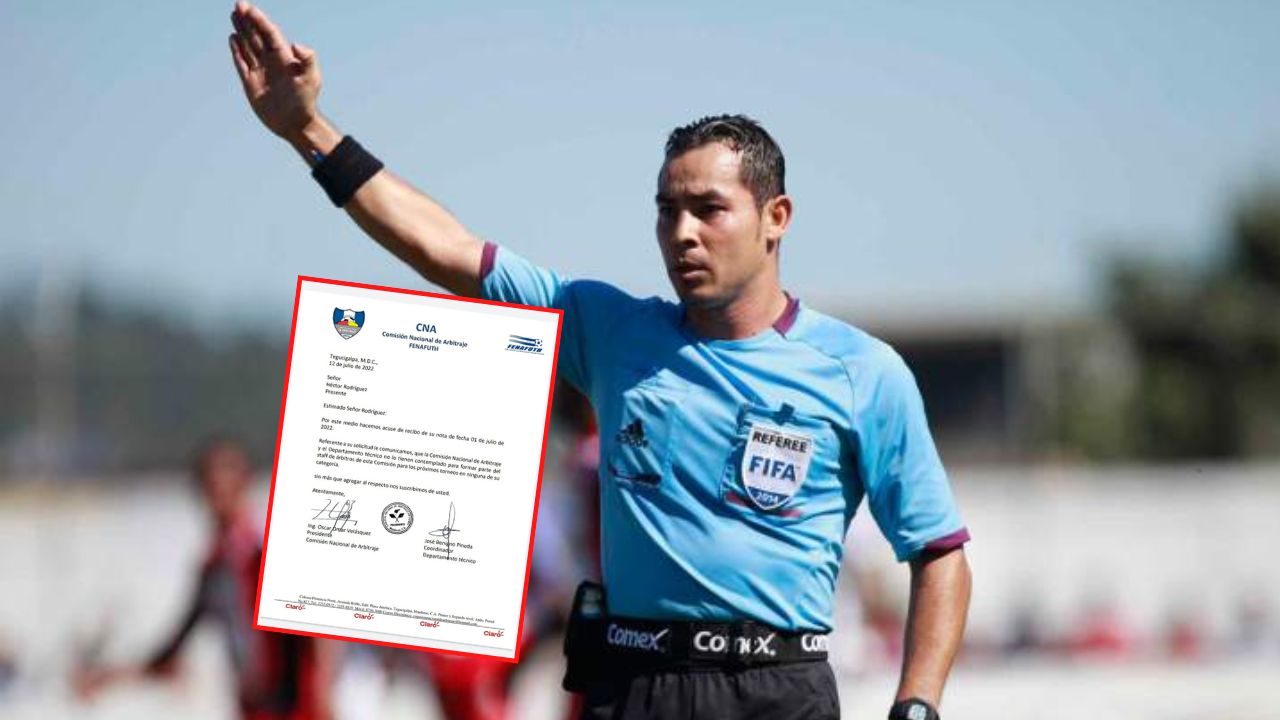 Silbante hondureño es expulsado de Liga Nacional por la Comisión de Arbitraje