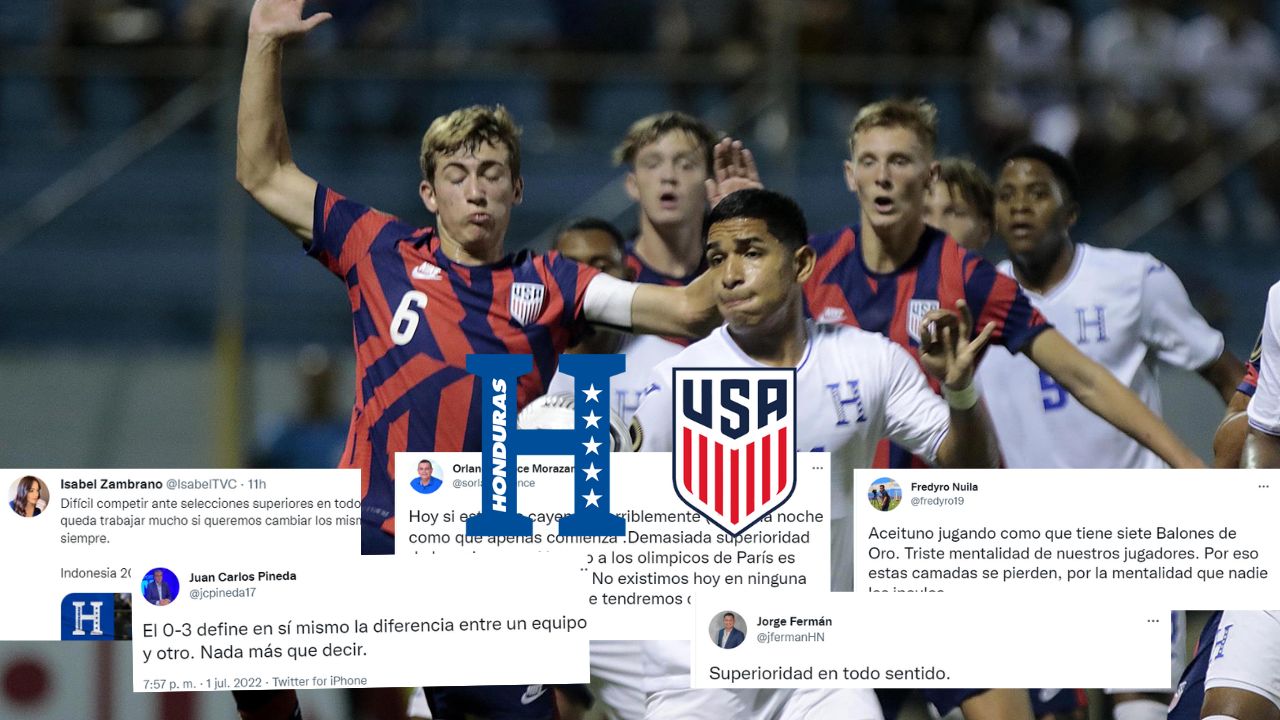Así reaccionó la prensa hondureña ante la eliminación del Premundial de Concacaf