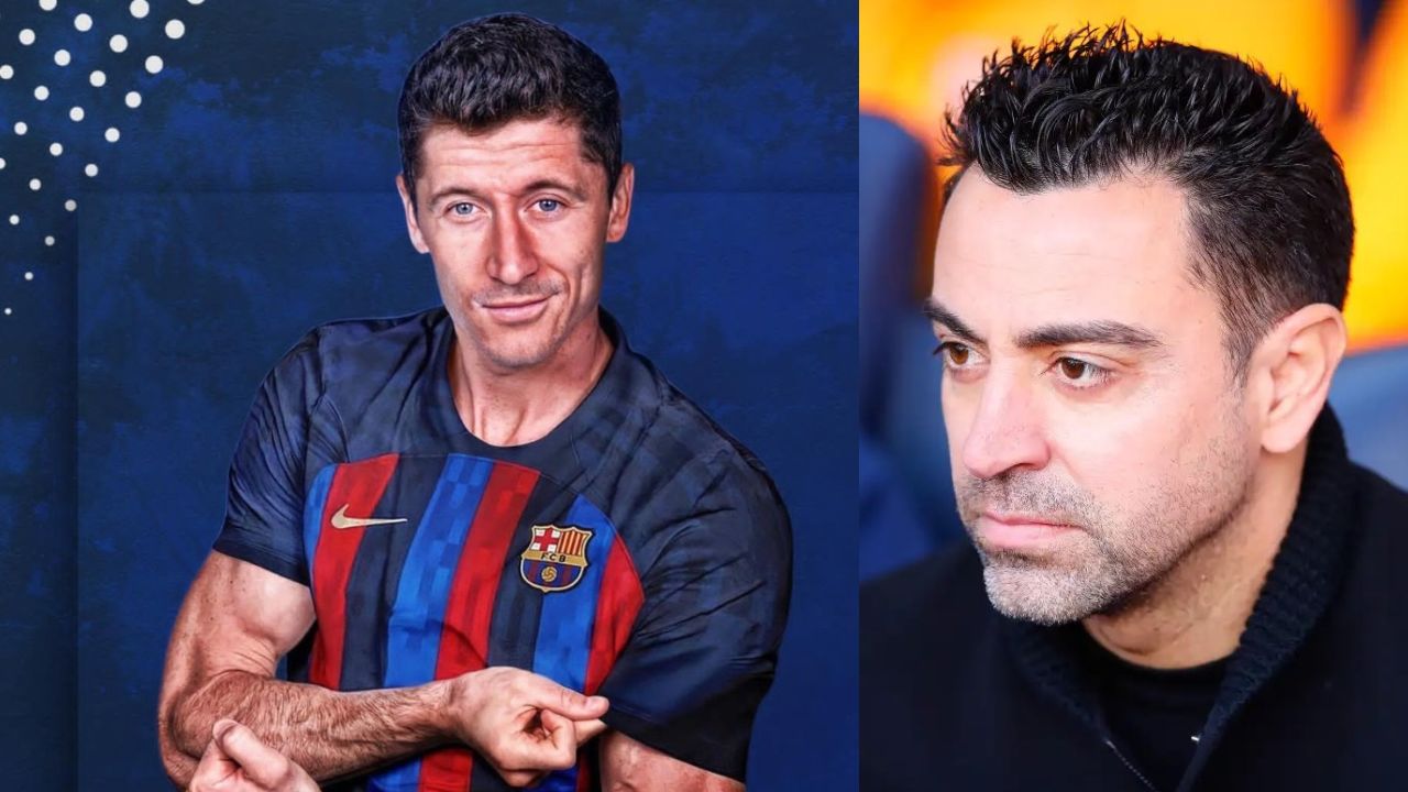 Robert Lewandowski revela lo que le dijo Xavi que lo convenció de ir al Barcelona