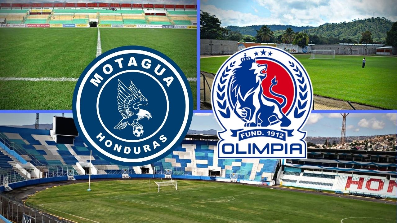 Olimpia y Motagua definen su sede para comenzar el Apertura 2022