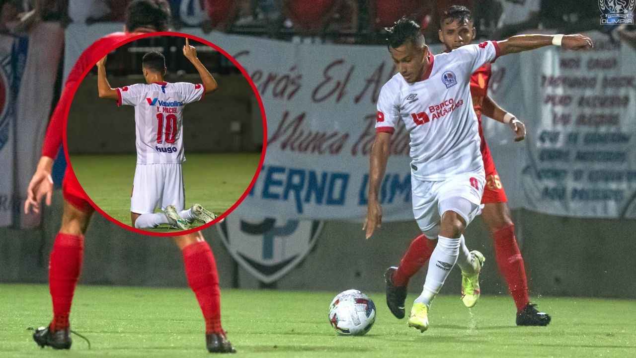 Olimpia le pega a Municipal de Guatemala con otro golazo de Yan Maciel