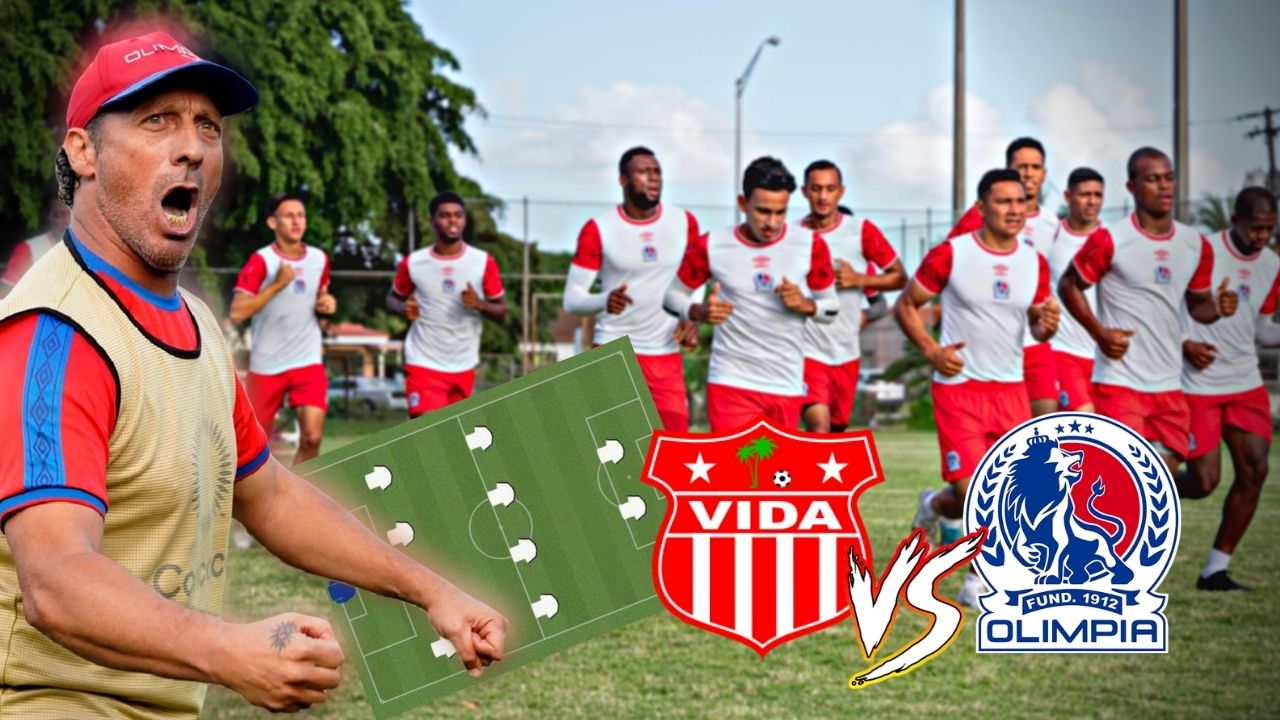 ¡Con todo! El posible once de Olimpia para visitar a un reforzado Vida en La Ceiba
