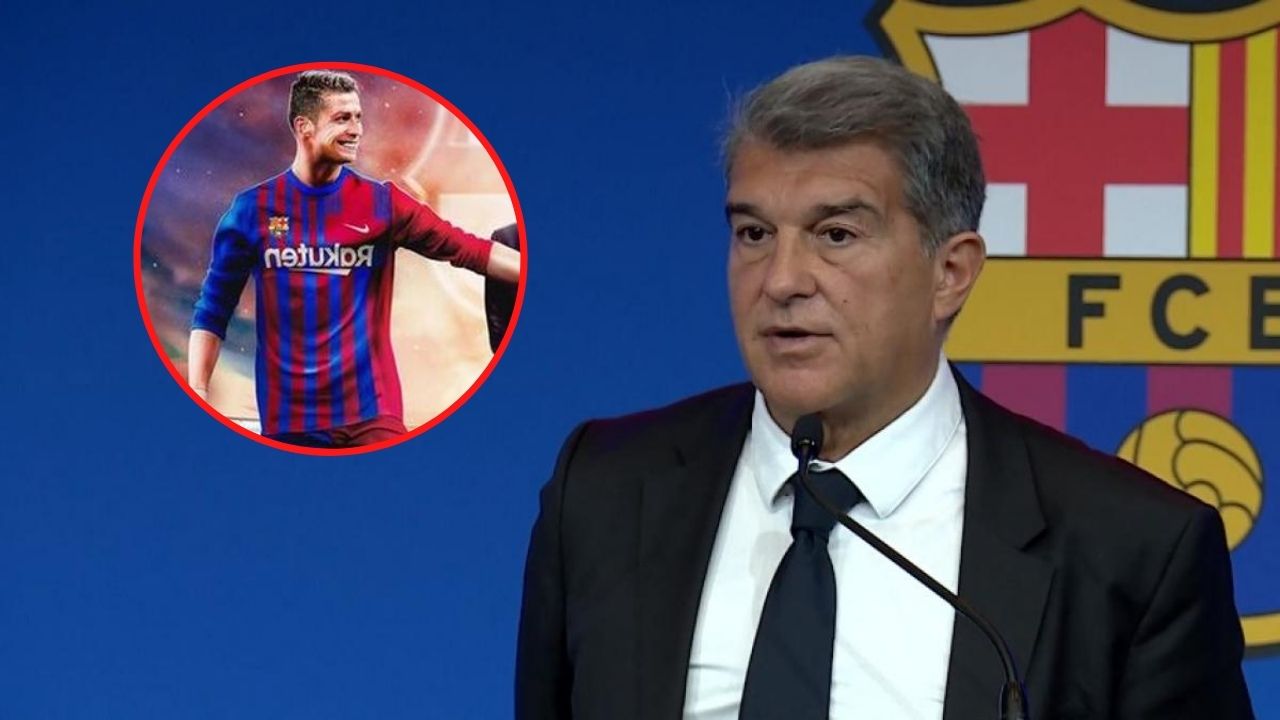 Lo que dijo el presidente de Barcelona respecto a la llegada de Cristiano Ronaldo
