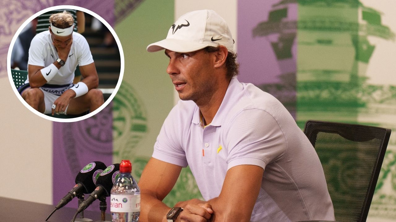 Rafa Nadal se retira de la semifinal de Wimbledon y explica lo que pasó