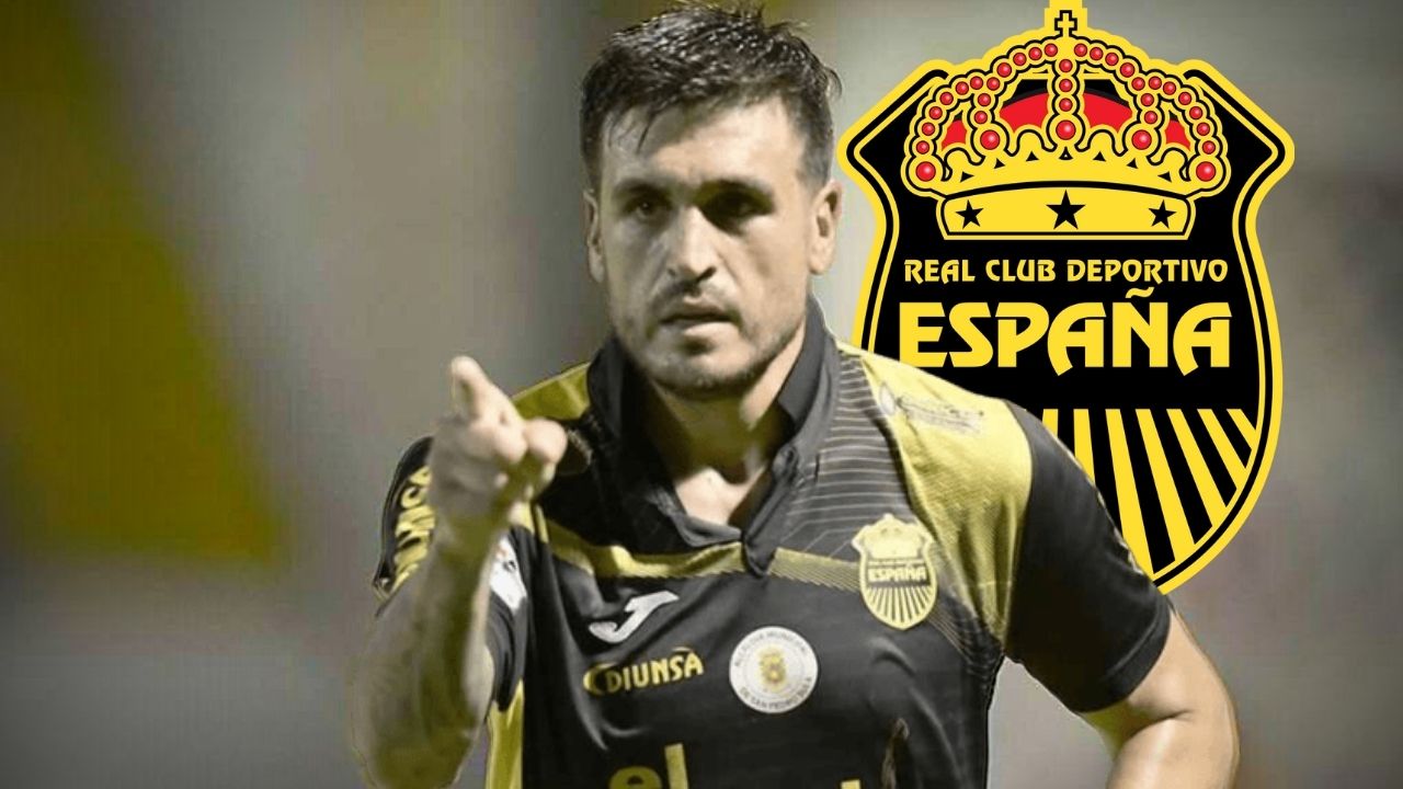 Real España asegura los goles de Ramiro Rocca hasta los 35 años