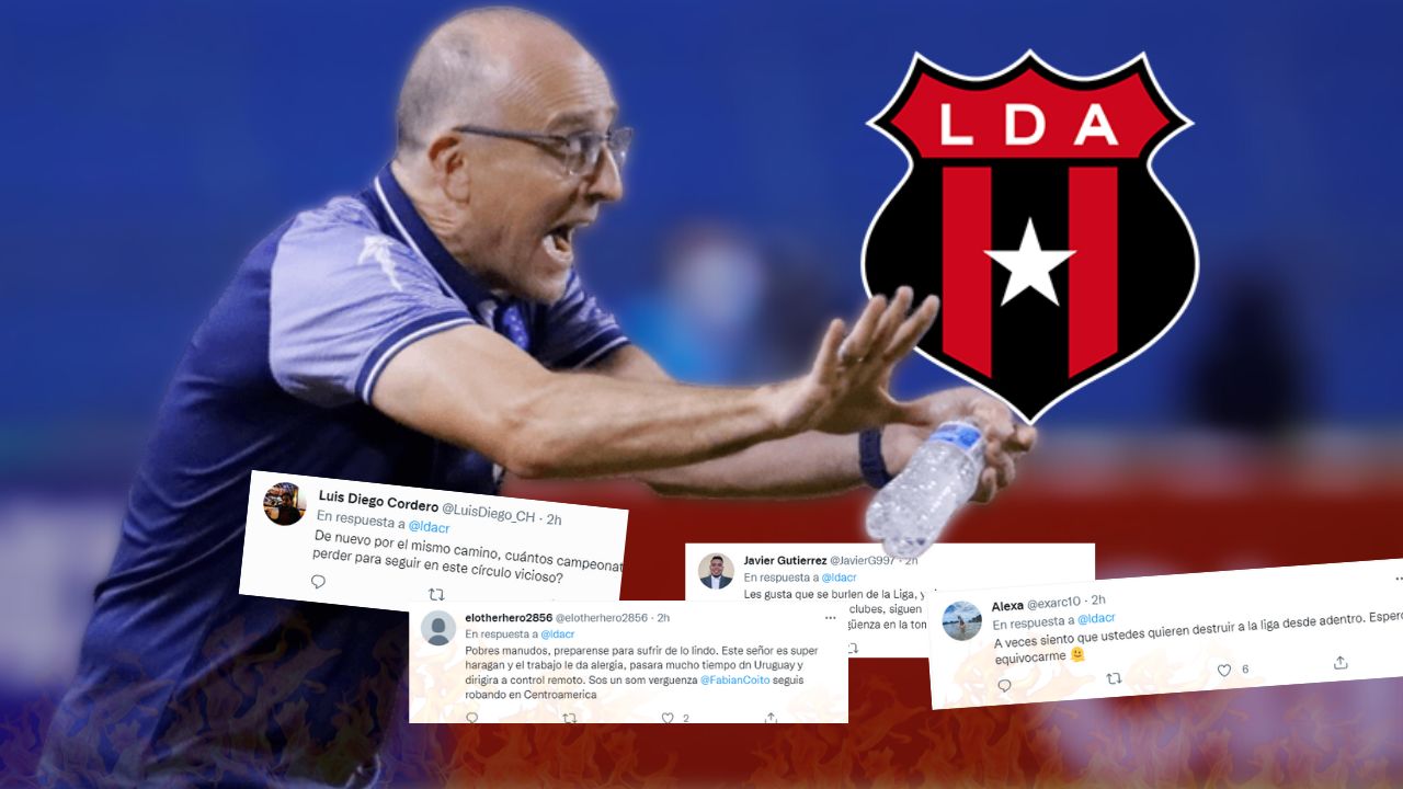 Aficionados del Alajuelense encienden las redes sociales ante la llegada de Fabián Coito