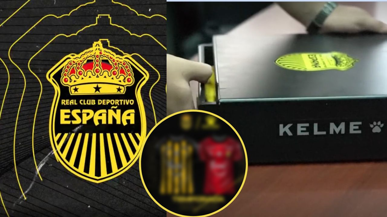 Real España su nuevo uniforme con un estilo clásico, previo a debutar en la Concacaf League