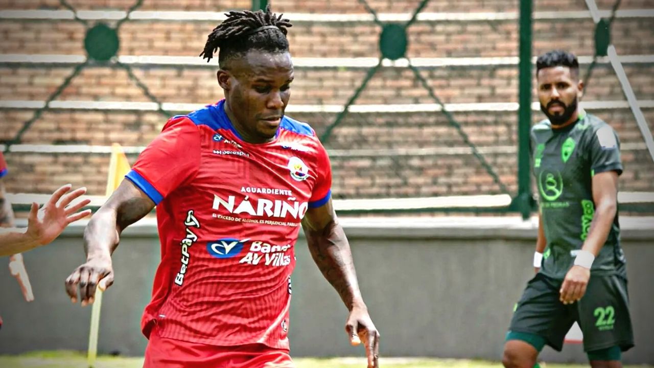 Rubilio Castillo se estrena como goleador en el Deportivo Pasto sin estar inscrito aún en la Liga