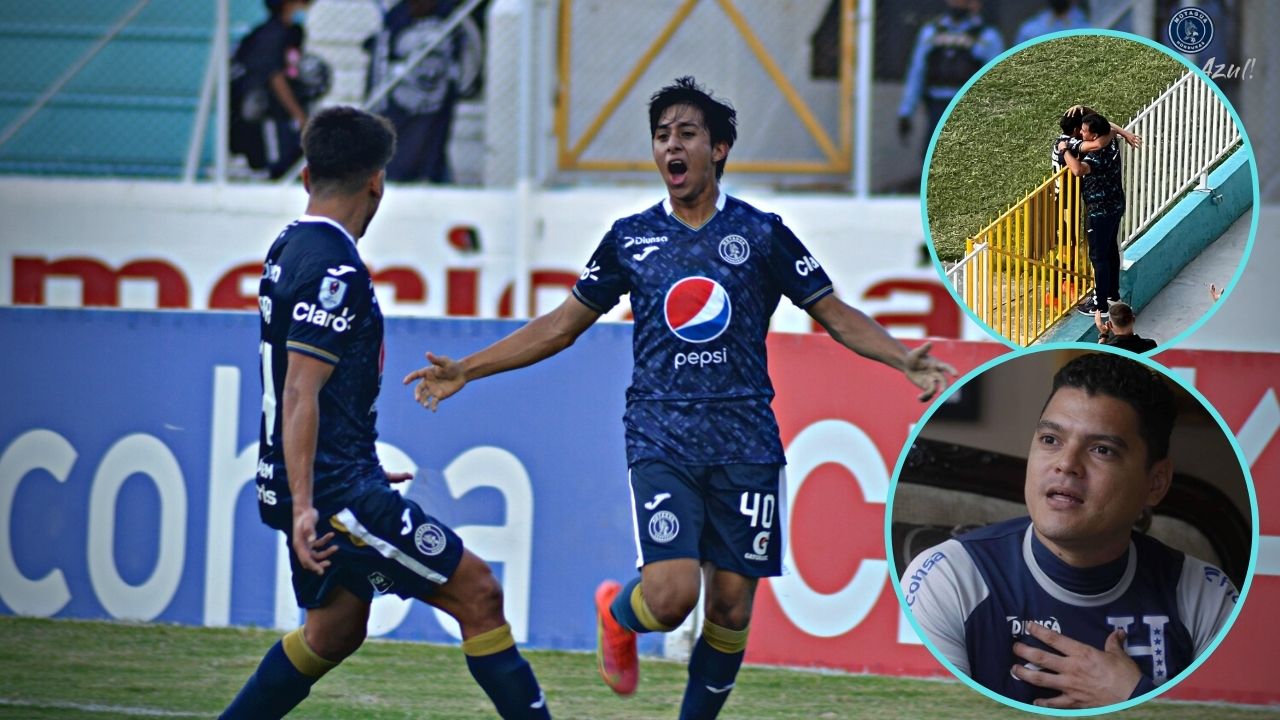Yostin Obando revela las palabras de su padre tras anotar con Motagua