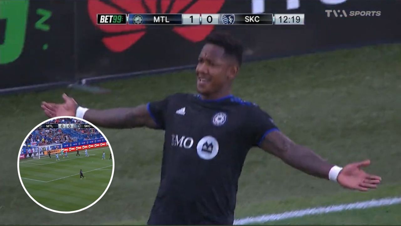 Romell Quioto anota otro golazo en la MLS contra el equipo de Roger Espinoza