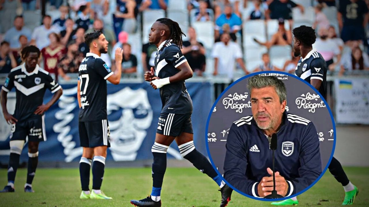 Entrenador del Burdeos revela porque Alberth Elis perdió la titularidad ¿Se va?