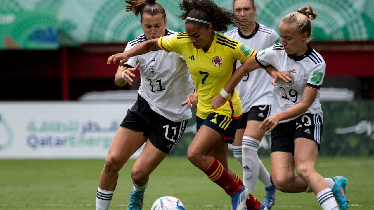Colombia sorprende a Alemania en el inicio del Mundial femenino Sub-20