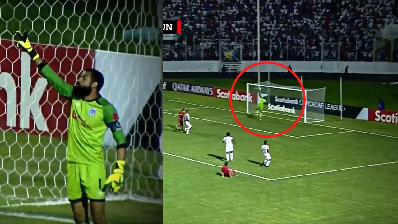 Las colosales atajadas de Edrick Menjívar que tienen al Olimpia con vida en Concacaf League