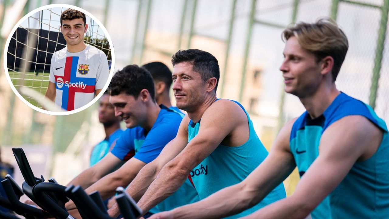 El Barça presenta la tercera equipación inspirada en la Creu de Sant Jordi