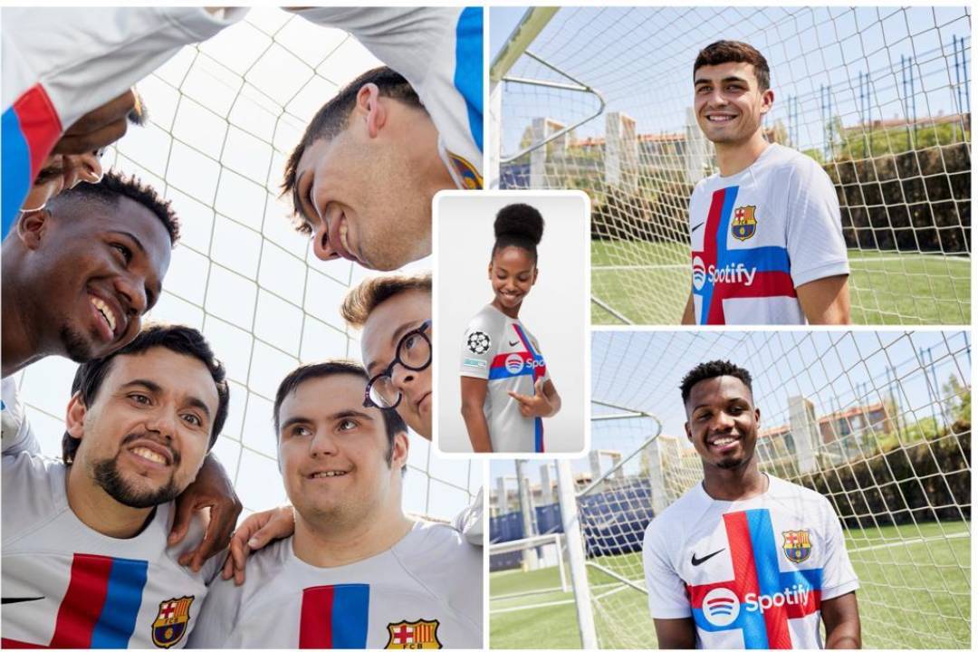 Joven garífuna hondureña figura como modelo de las nuevas camisetas del Barcelona