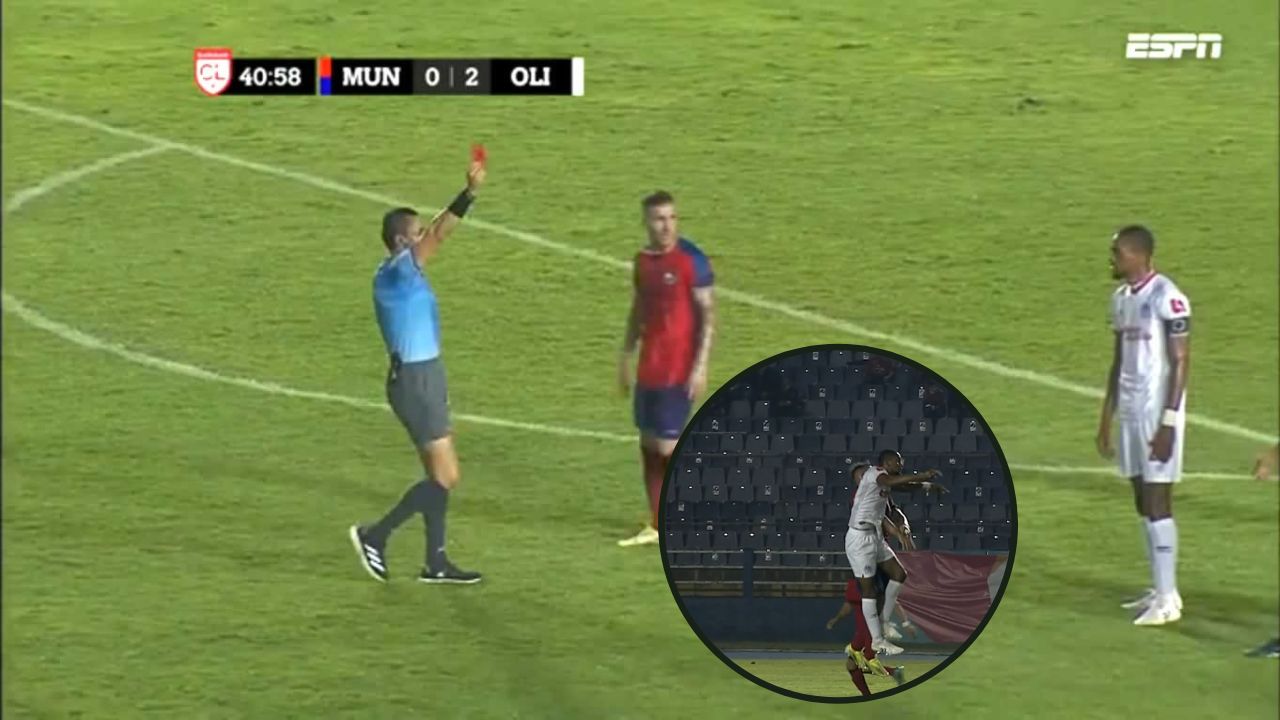 ¿Drástico? Jerry Bengtson dejó con diez al Olimpia frente al Municipal