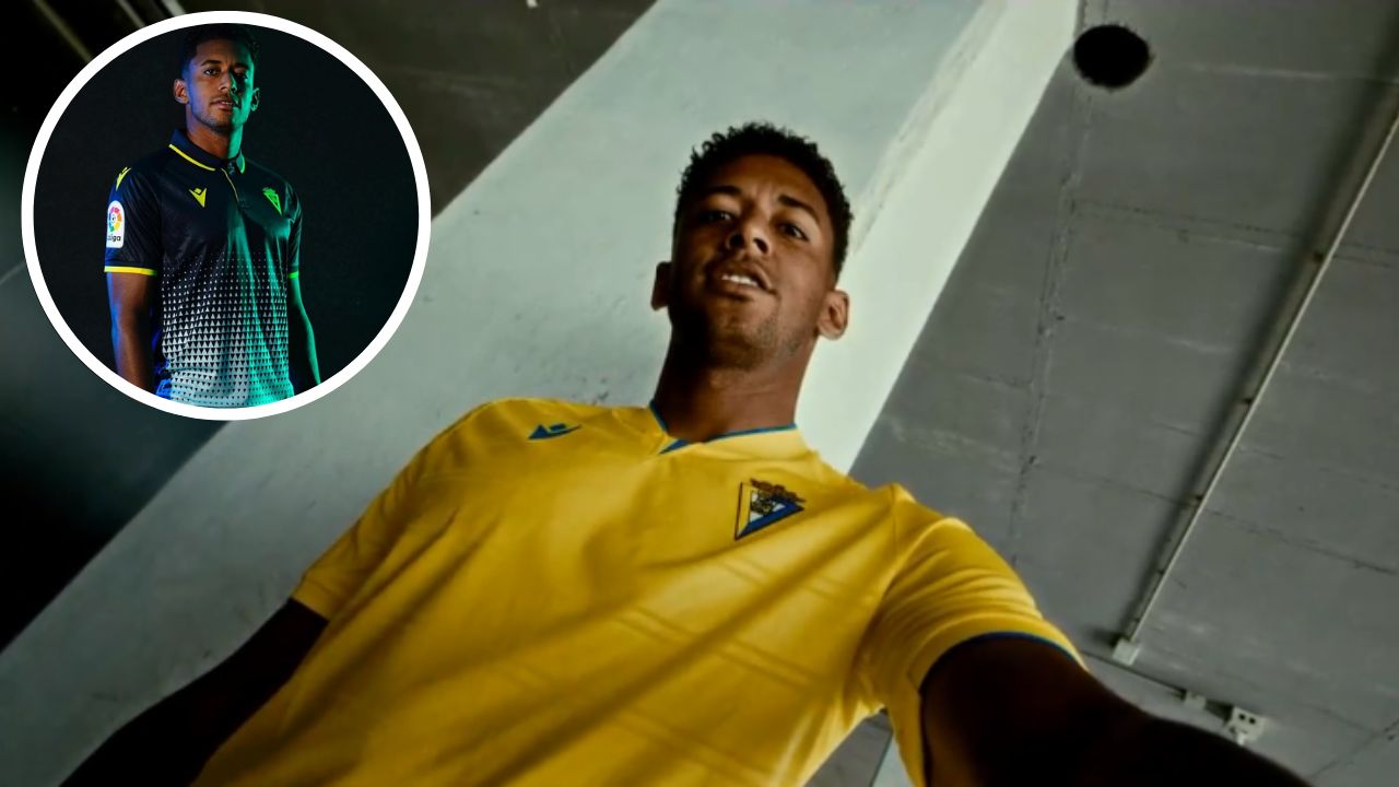 Cádiz presenta su nueva indumentaria con Choco Lozano como protagonista