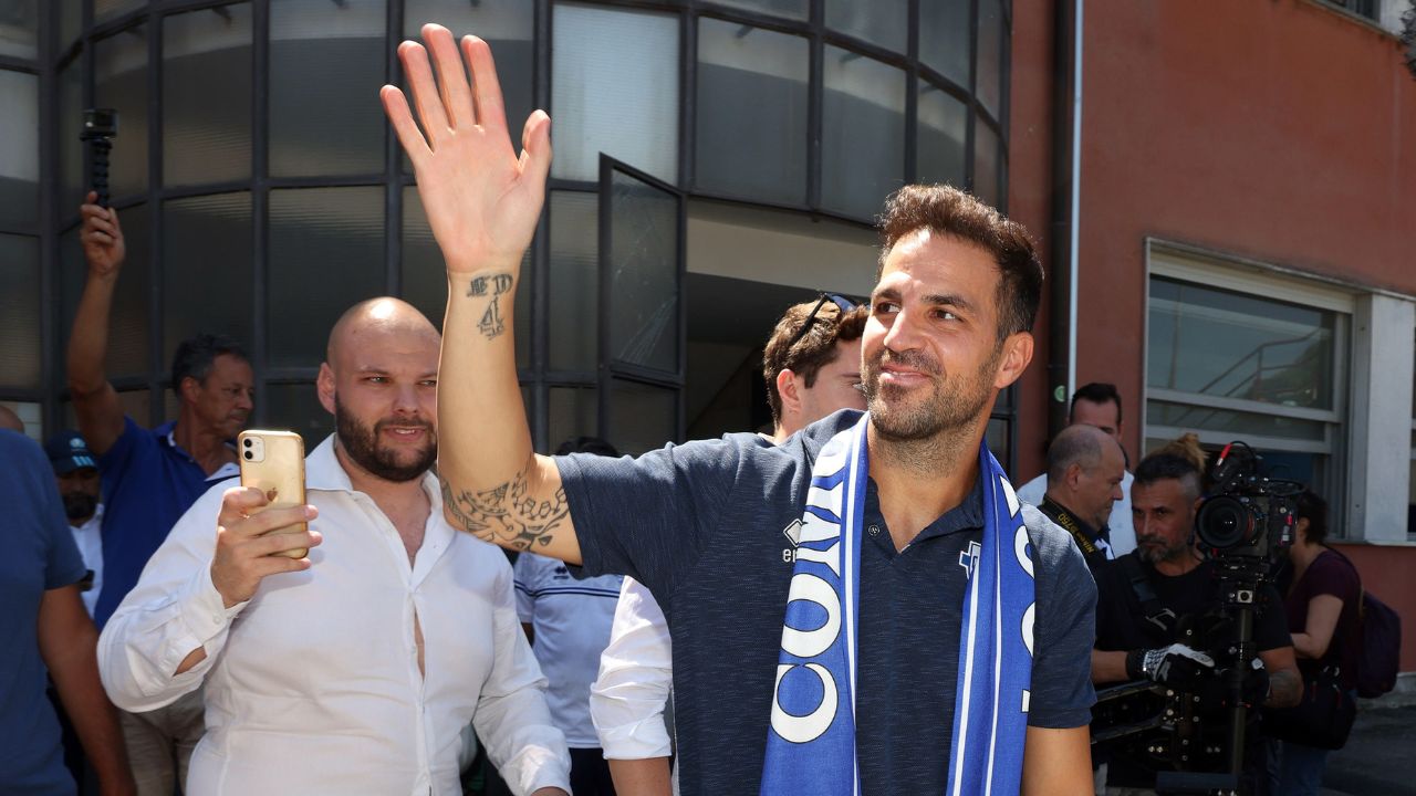 La sorprendente razón por la que Cesc Fábregas fichó por un equipo de la Serie B de Italia