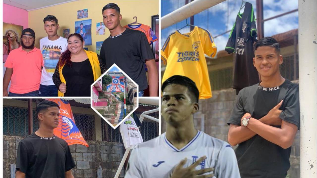 Geremy Rodas, la historia de un niño de barrio humilde que se convirtió en legionario y mundialista Sub-20 con Honduras