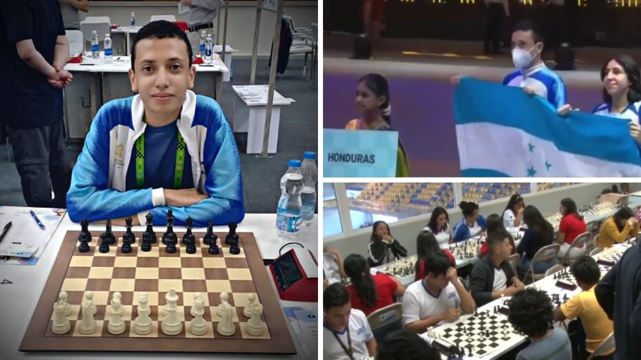 Hondureños destacan en Olimpiadas de Ajedrez en la India, pese a la falta de apoyo