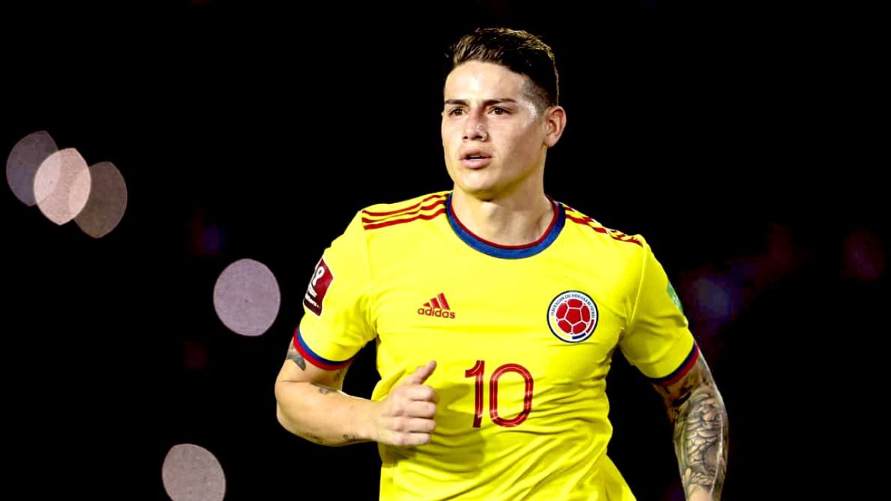 El colombiano James Rodríguez se ofrece al Valencia con curioso hashtag