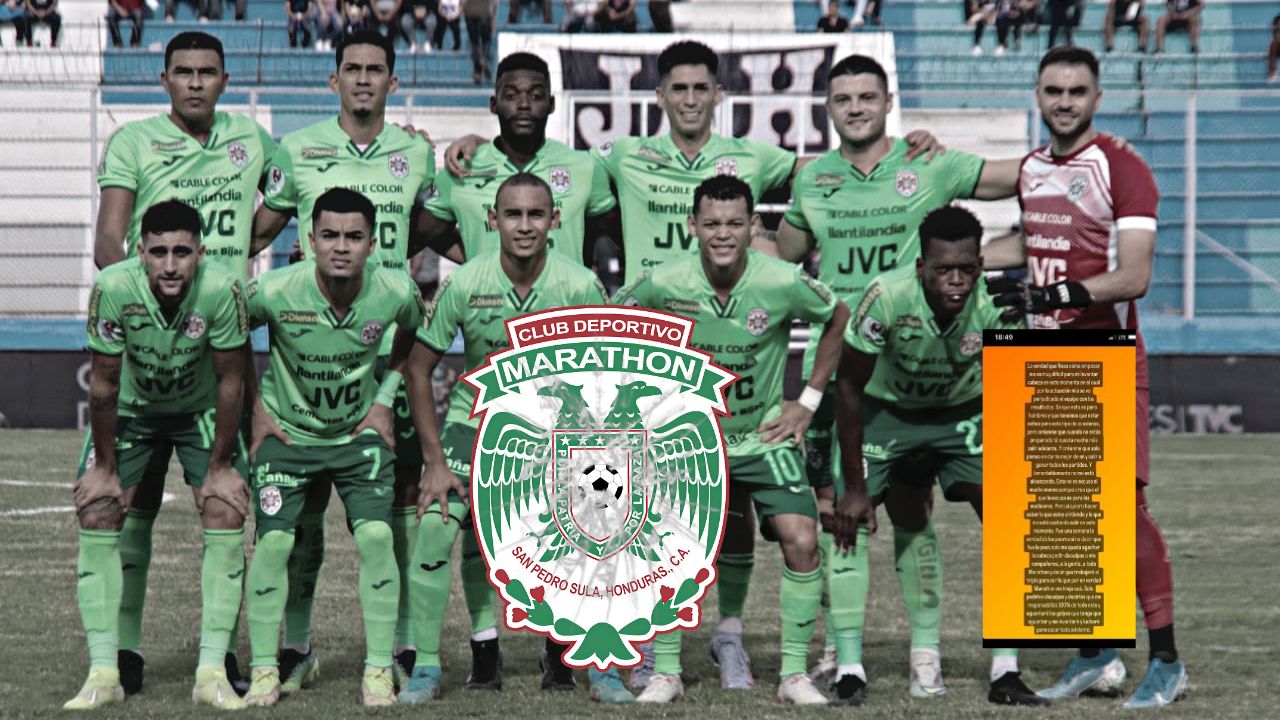 Jugador de Marathon lanza desgarrador desahogo tras las críticas por perder dos clásicos