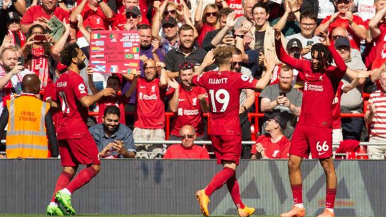 Liverpool golea 9-0 al Bournemouth e iguala récord de mayor victoria en la Premier
