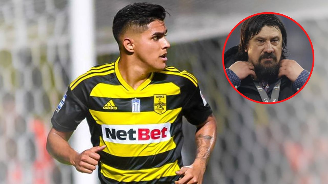 Luis Palma con su primer problema en el inicio de la temporada con el Aris Salónica