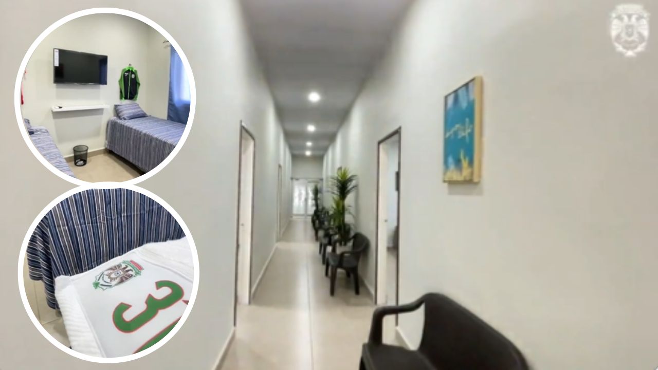 Marathón presume las modernas habitaciones de su complejo deportivo
