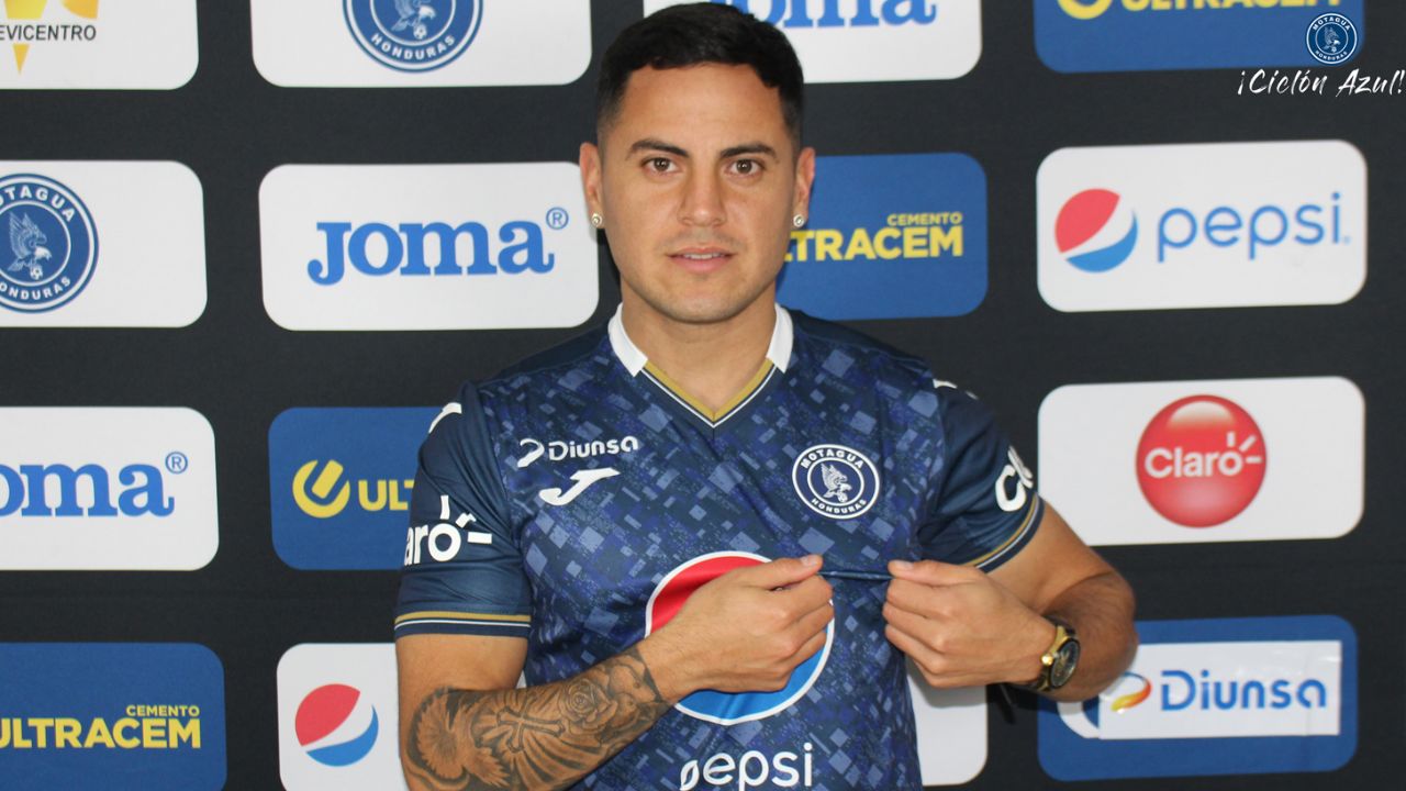 Mauro Ortíz es presentado con Motagua y apunta a su debut en Liga Nacional