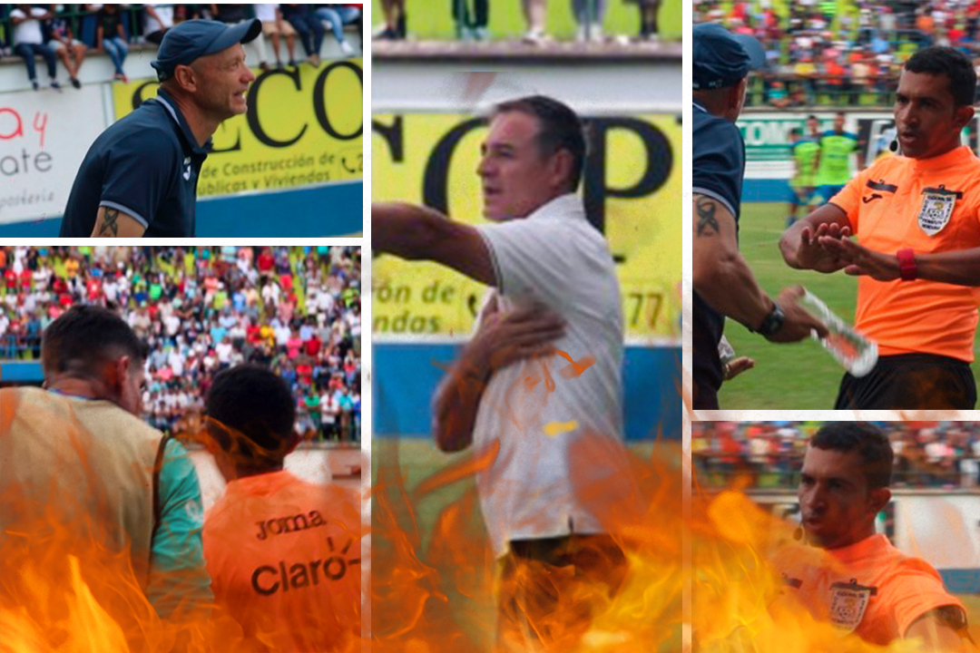 Polémica en el banquillo de Motagua: Jonathan Rougier acusa de racista al cuarto árbitro tras expulsión de Juan Bertani