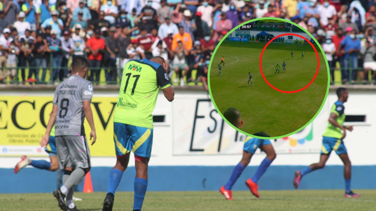 El polémico gol anulado al Olancho FC que encendió la polémica contra Motagua