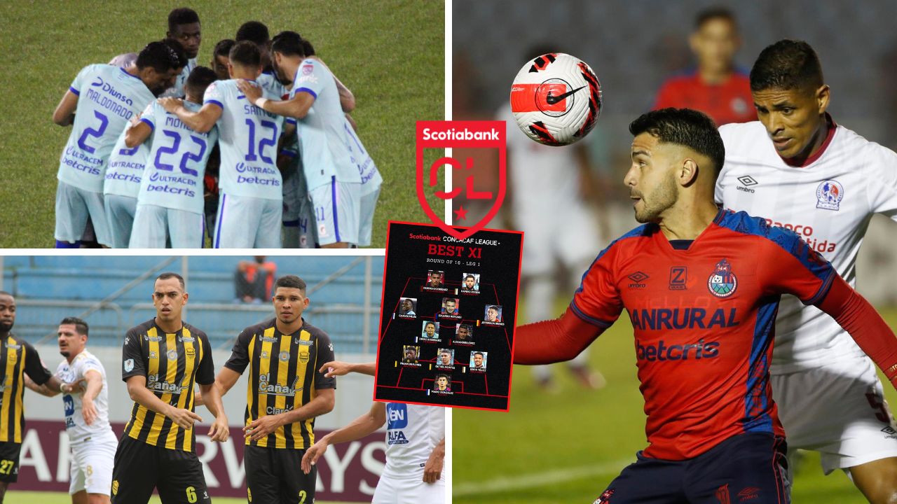 Hondureños dominan el XI ideal de la Liga Concacaf de los octavos de final