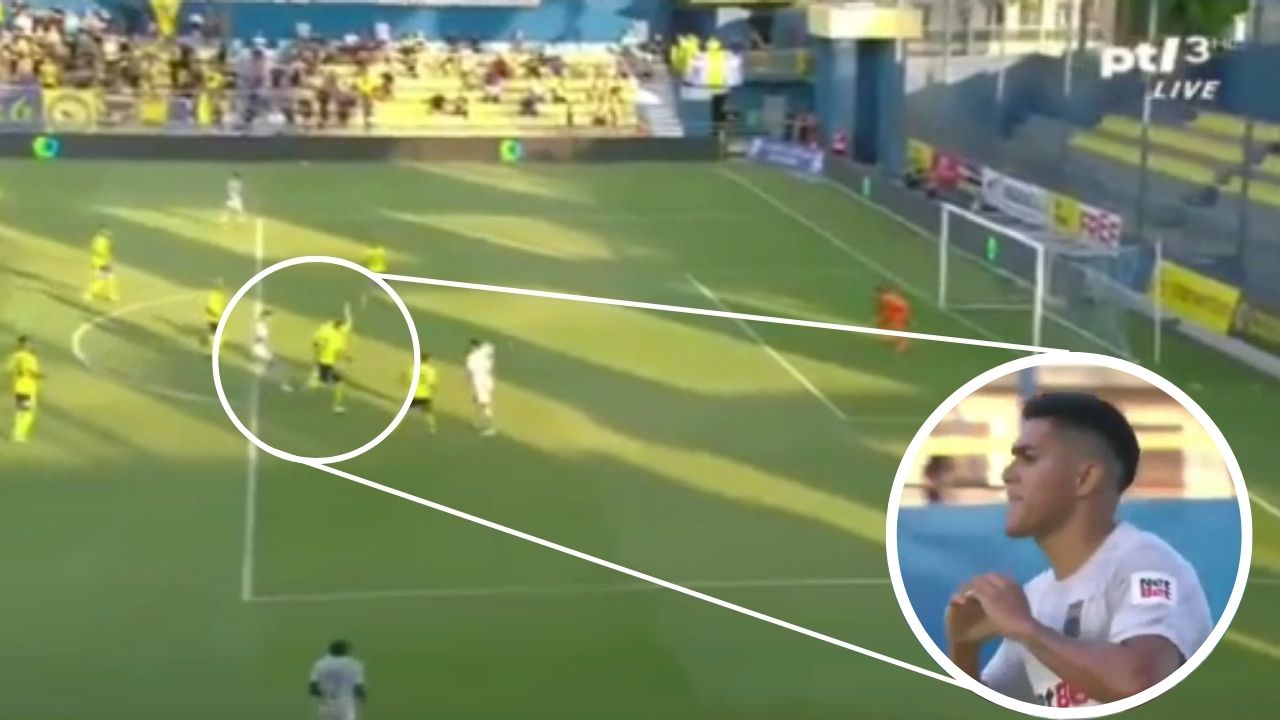 Golazo de Luis Palma en el duelo ante el Panetolikos en la Super Liga de Grecia
