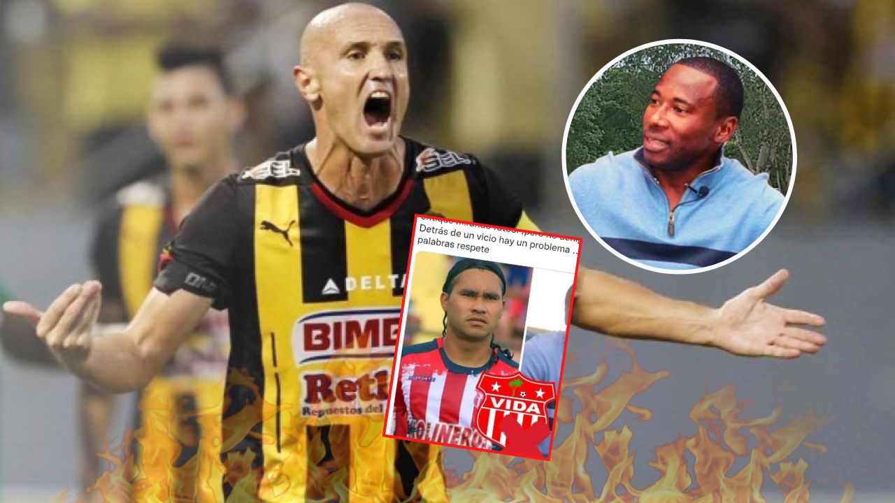 Palomo Rodríguez arremete contra exjugador de Motagua que criticó a Carlos Gullit Peña