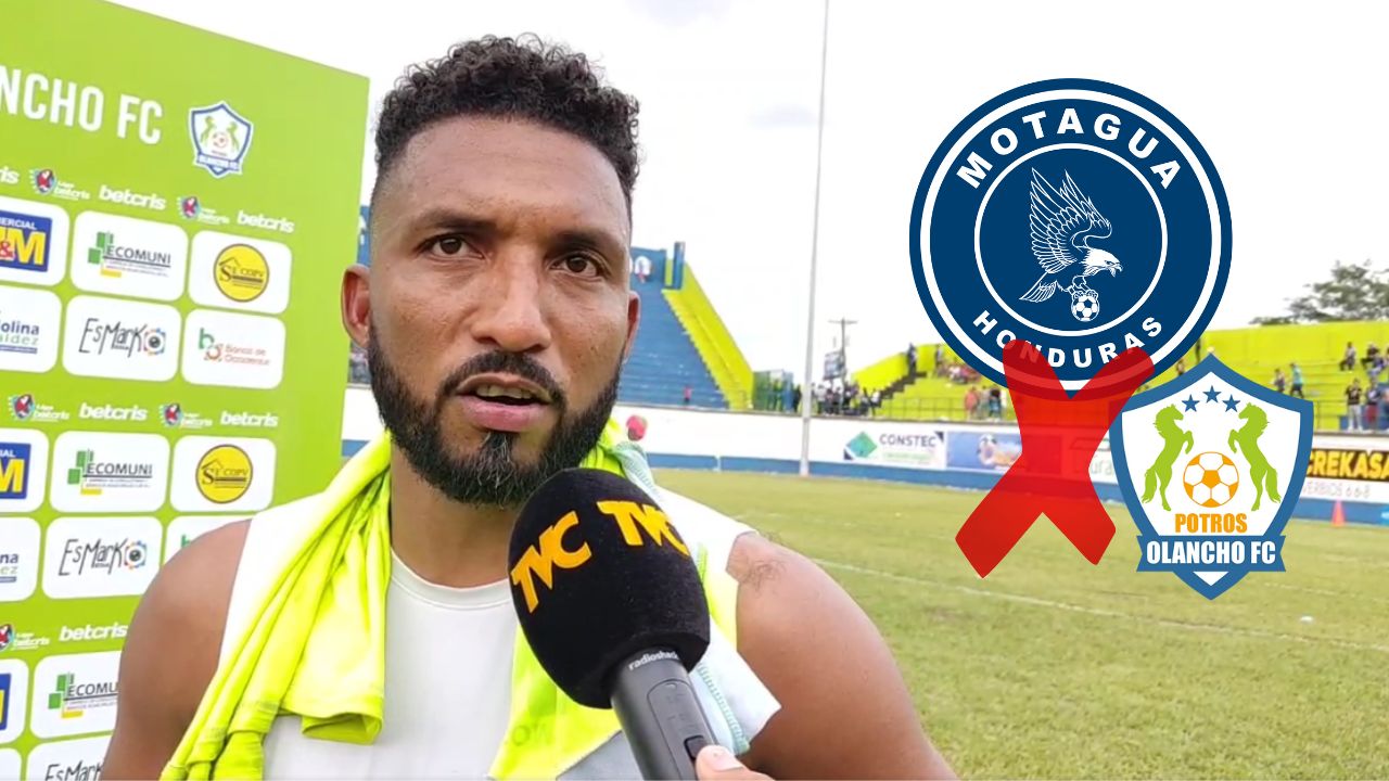 Reinieri Mayorquín lamenta lo sucedido ante Motagua tras el gol invalidado al Olancho FC