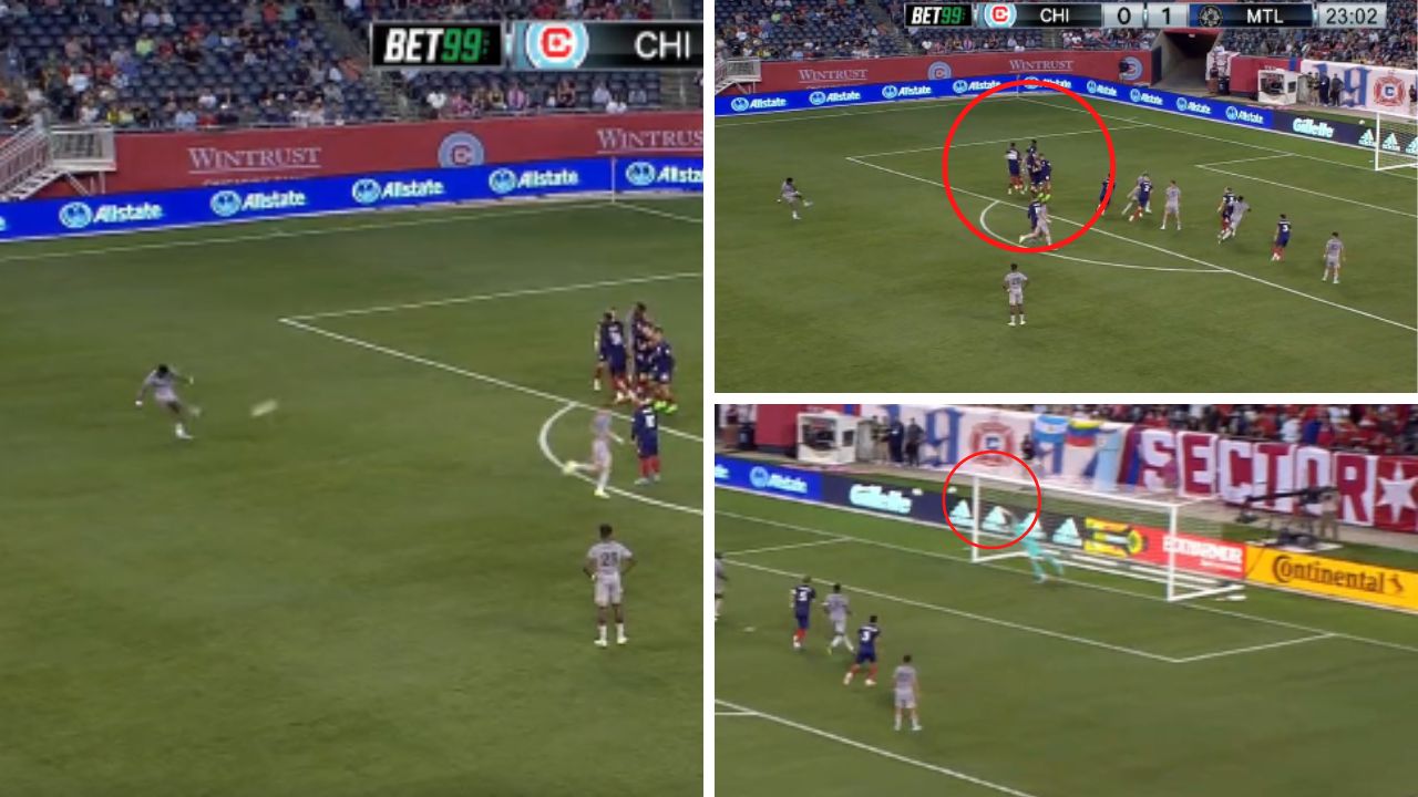 ¡Brutal el Romántico! Romell Quioto alucina con golazo de tiro libre en la MLS