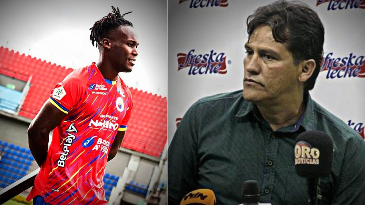 Entrenador de Deportivo Pasto le brinda buenas noticias a Rubilio Castillo sobre su futuro