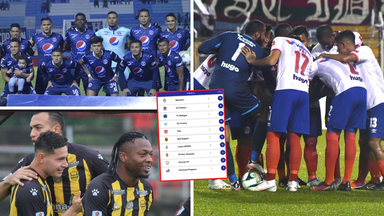 Así queda la tabla de posiciones tras la jornada 3 del torneo Apertura 2022