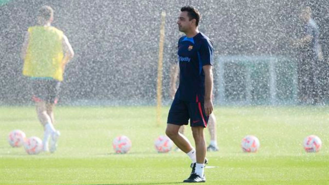 Xavi se refiere al estreno del Barcelona ante su afición en la disputa del trofeo Joan Gamper