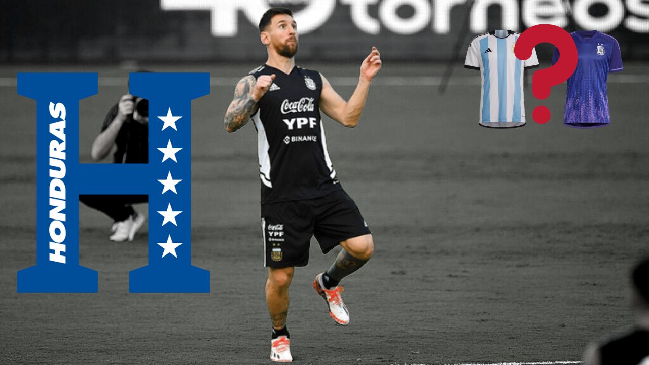 Argentina estrenará uniforme mundialista para el partido amistoso contra Honduras