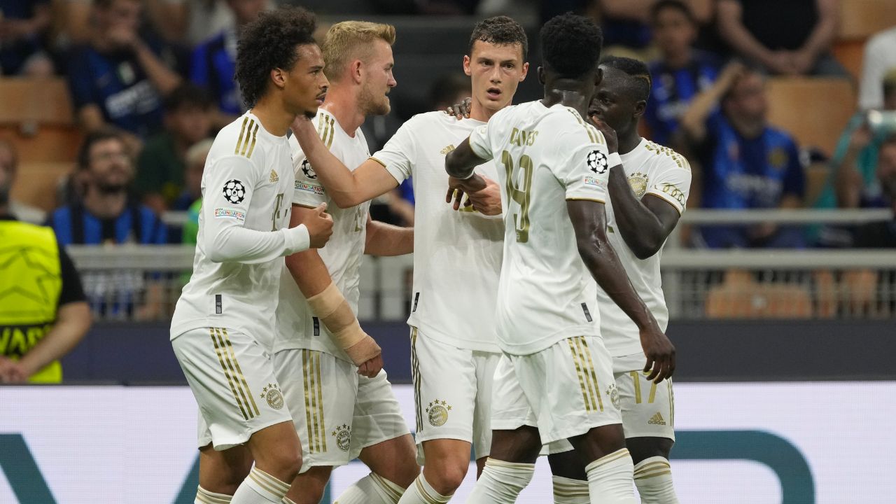 Bayern Múnich le gana al Inter de visita y demuestra no extrañar a Lewandowski