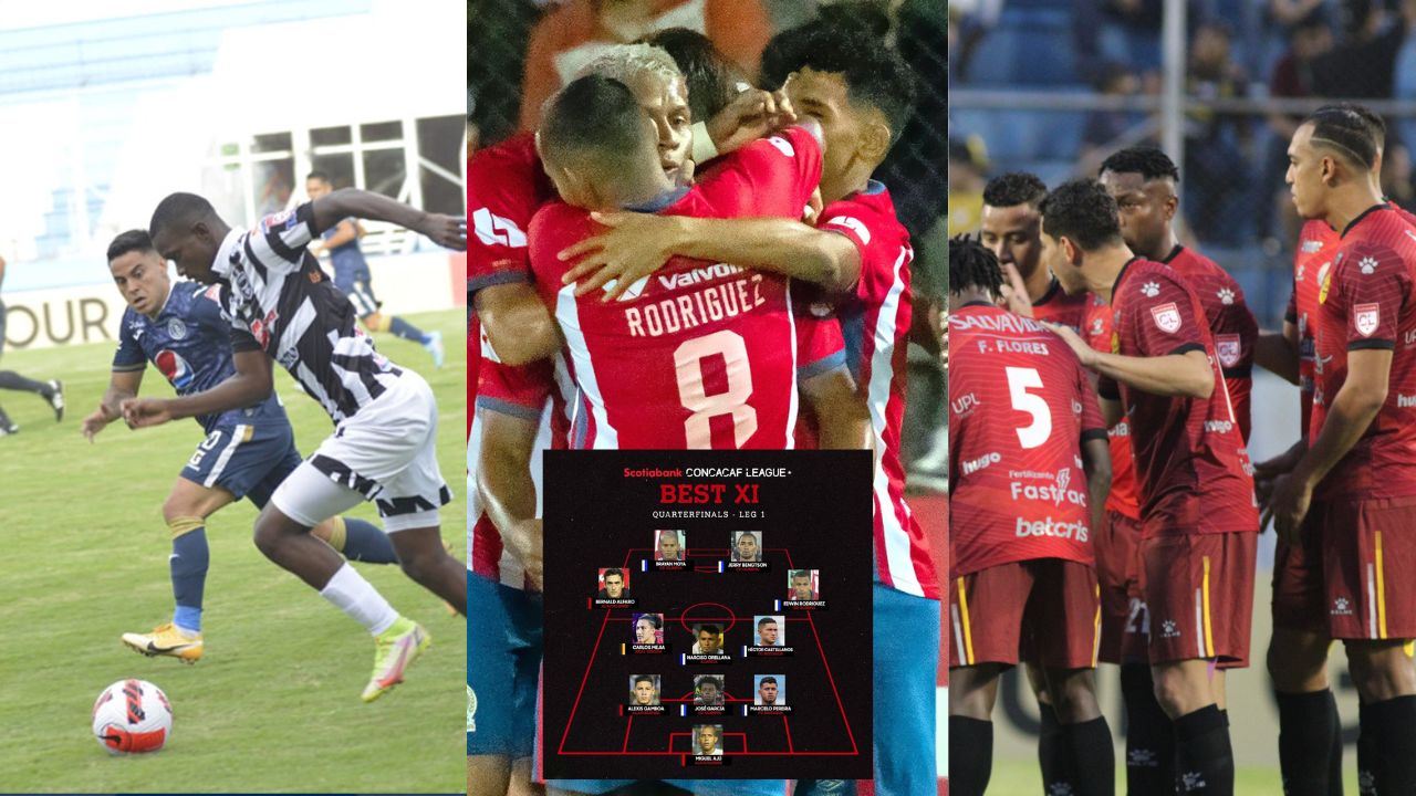 Concacaf elige a siete hondureños en el once ideal de la ida de cuartos de final
