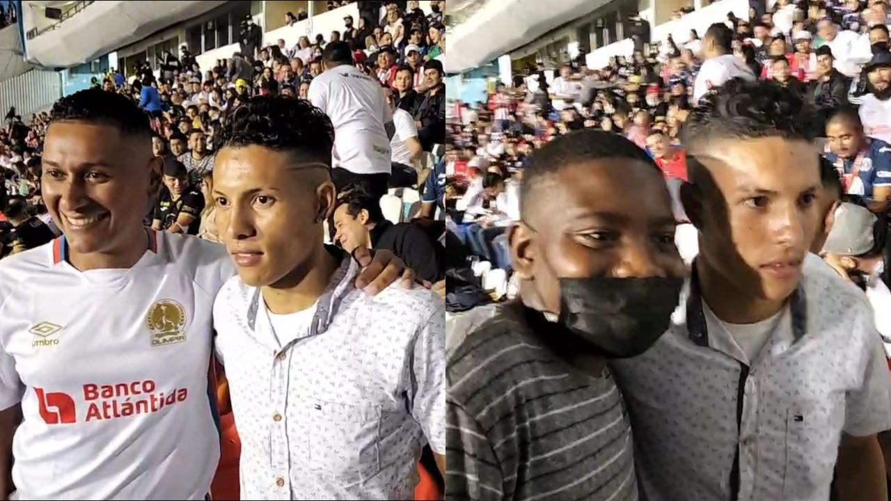 Cristiano Ronaldo hondureño causa locura en el partido entre Motagua y Olimpia