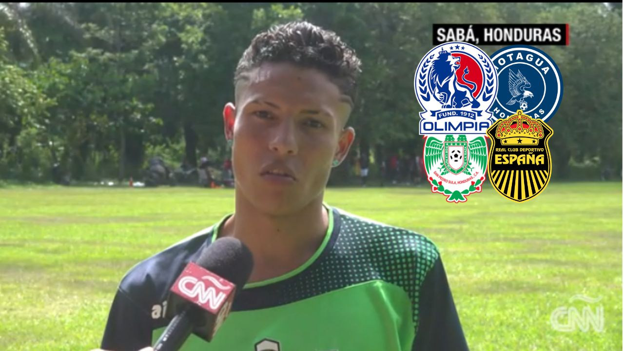 Cristiano Ronaldo hondureño con guiño para uno de los equipos grandes de Honduras