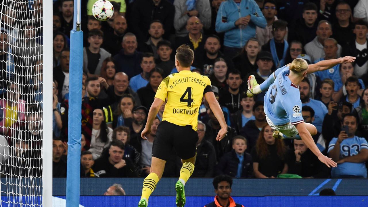 Haaland desatasca al City ante el Dortmund en su día más gris de la temporada