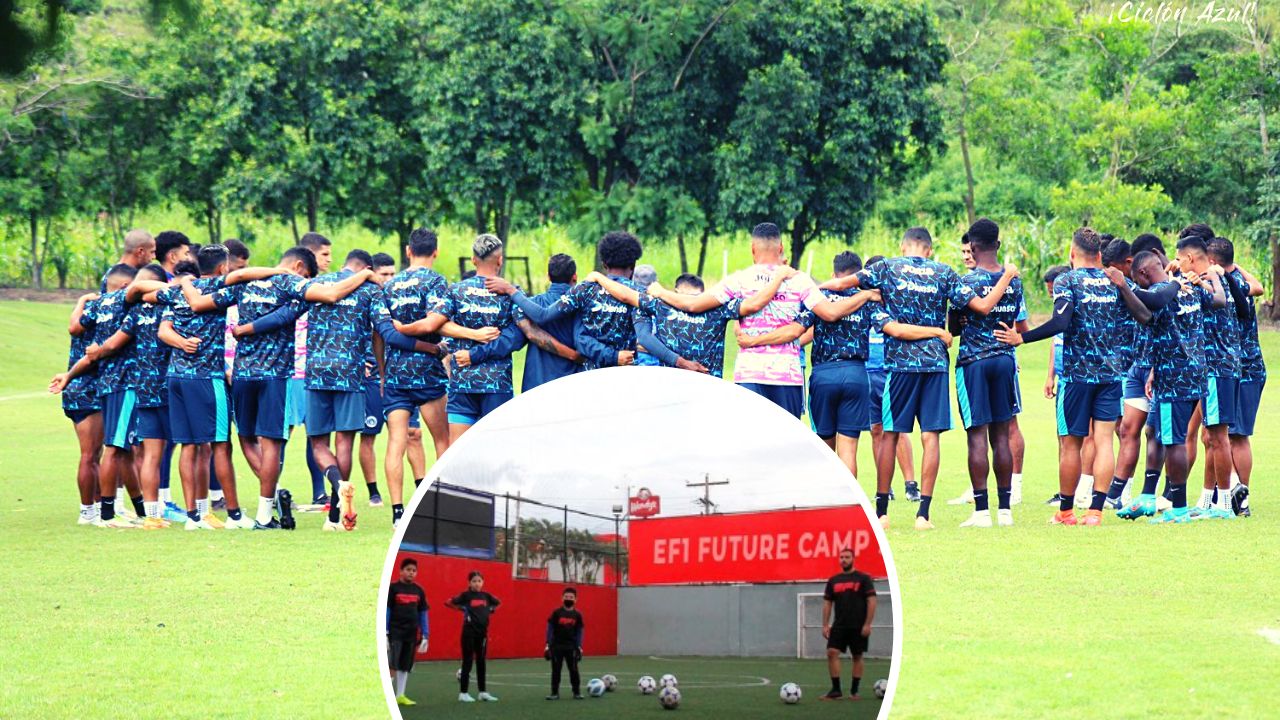 Jugador del Motagua dedica su tiempo libre a para entrenar a niños que quieren jugar al fútbol
