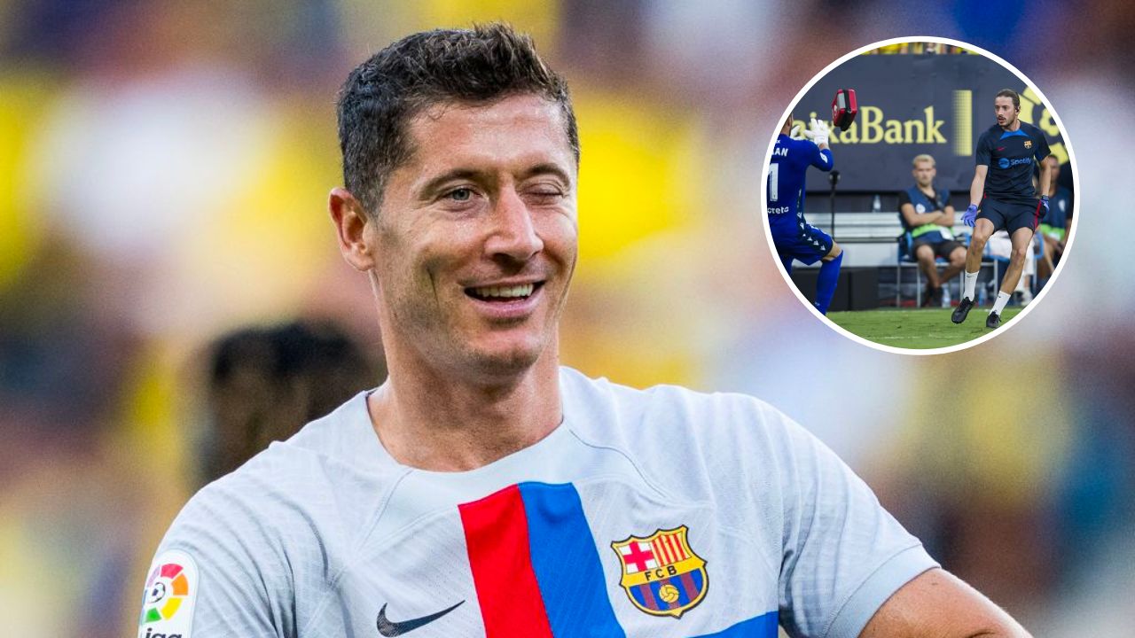 El tremendo gesto de Lewandowski con un jugador del Cádiz que enamora a La Liga