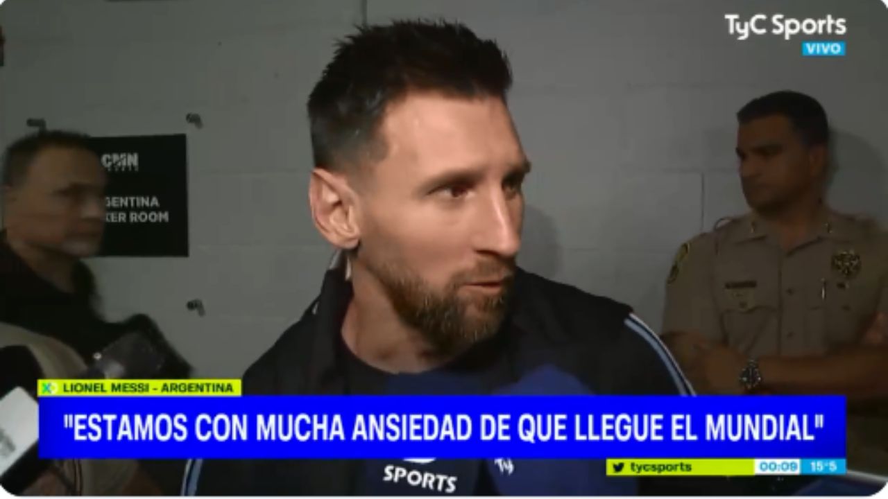 Messi revela cómo se sintió en el partido donde le anotó un doblete a Honduras