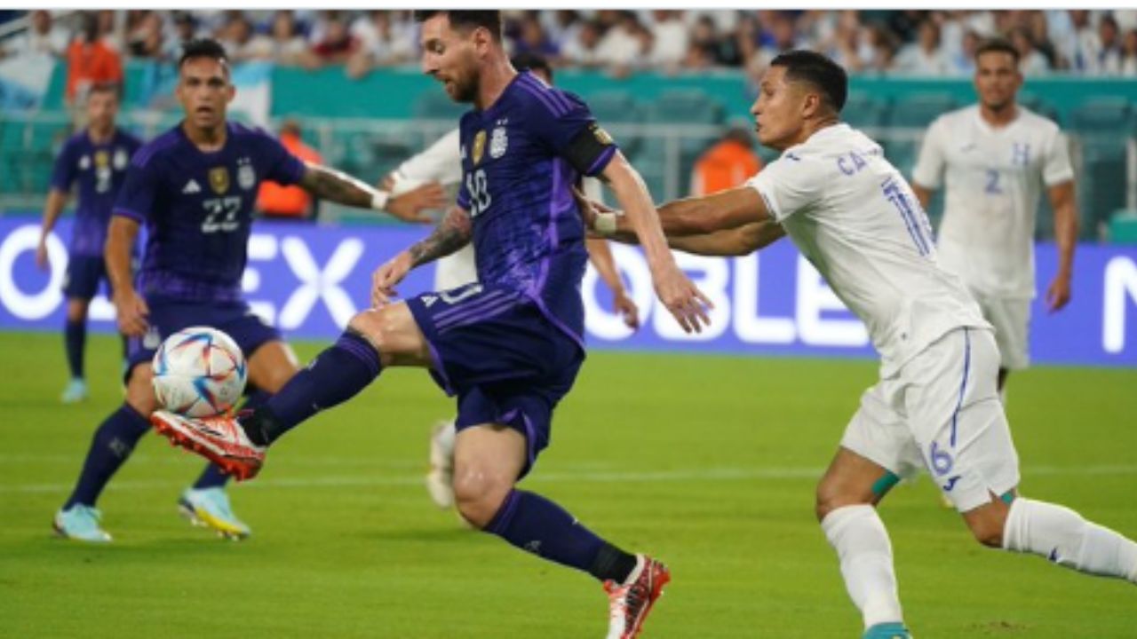 Prensa argentina revela lo más raro que vieron en el partido contra Honduras